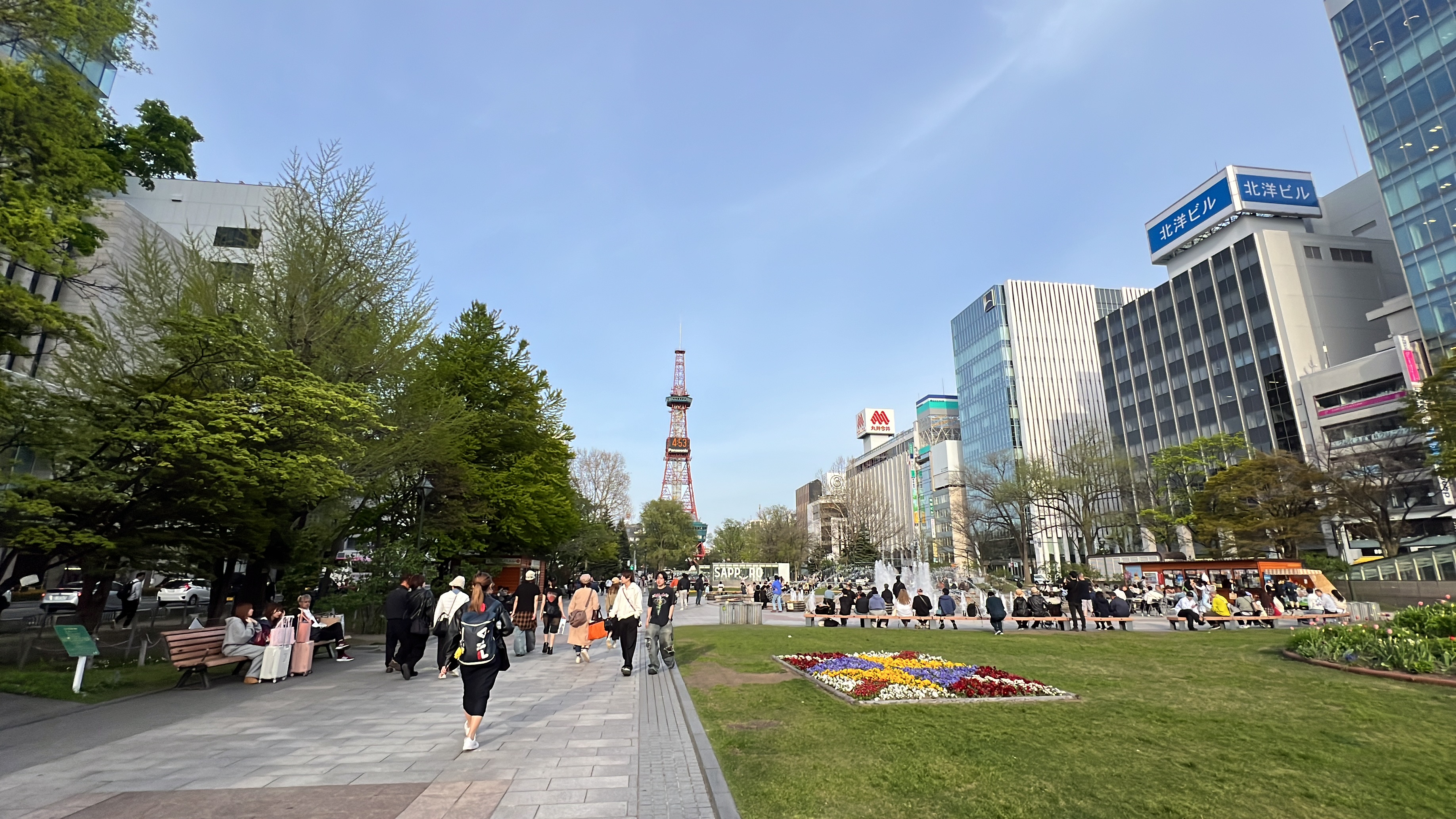 오도리공원과 삿포로 TV타워의 역사와 의미