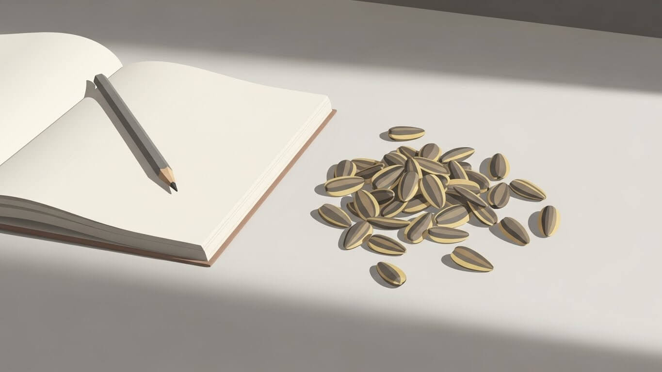 학생 집중력 간식, 해바라기씨의 힘 (마그네슘, 단백질)