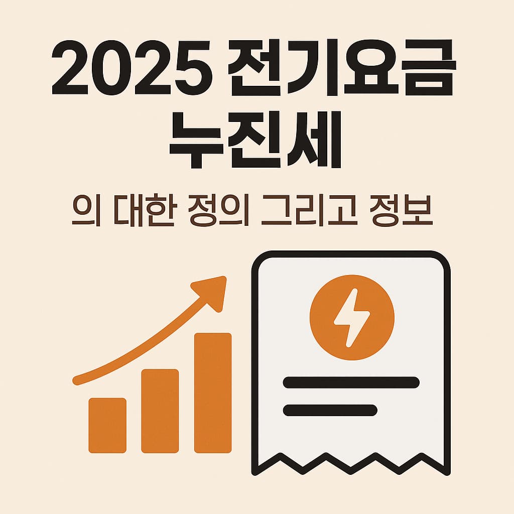 2025년 전기요금 누진세