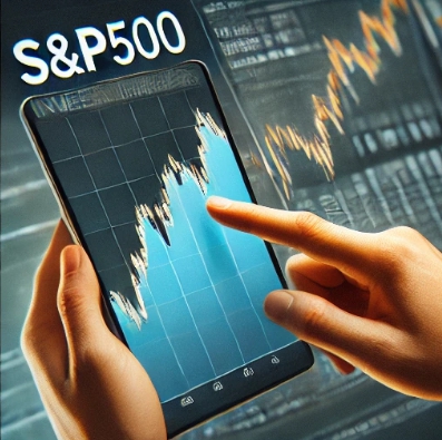 휴대폰 화면을 터치하는 모습