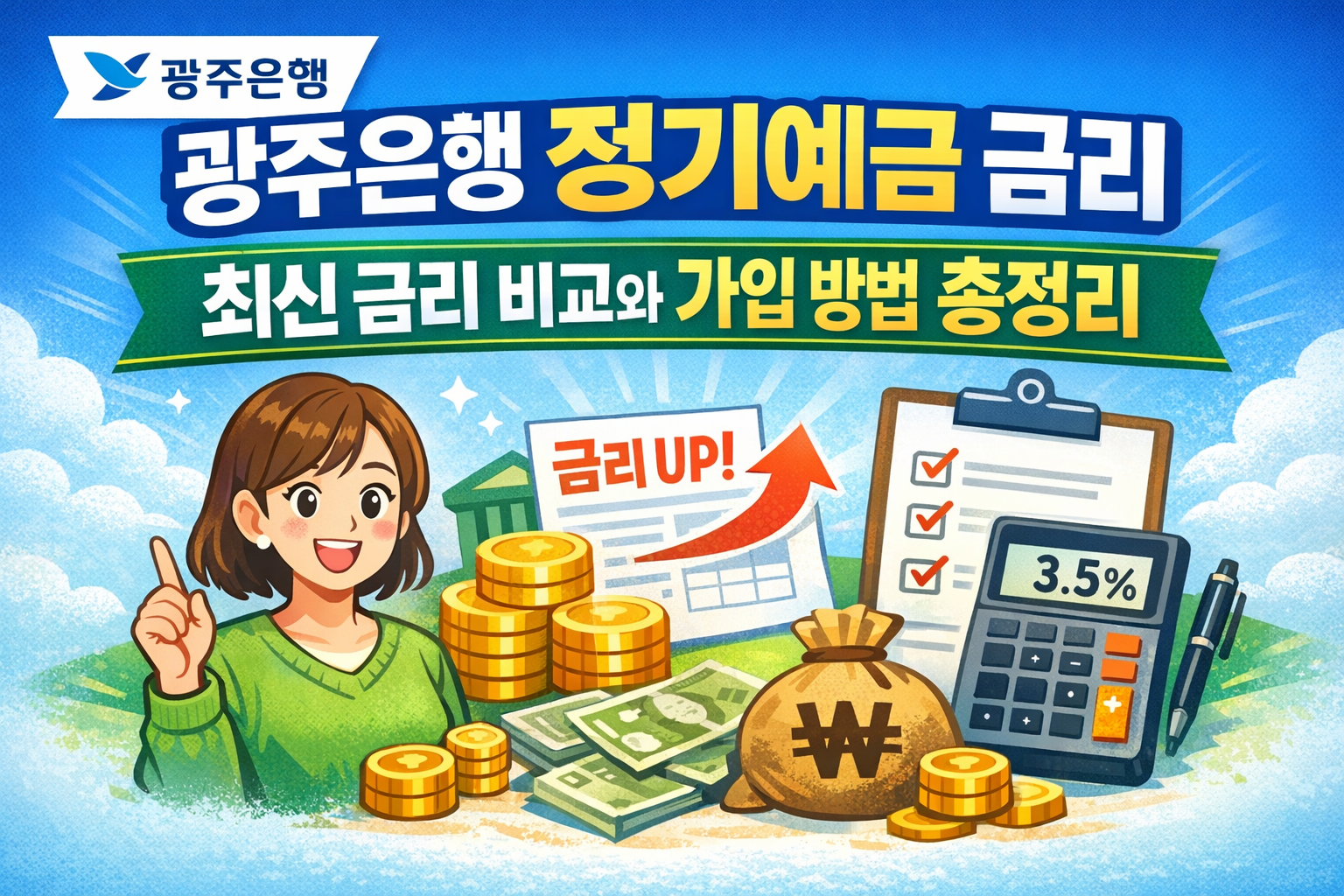 광주은행 정기예금 금리