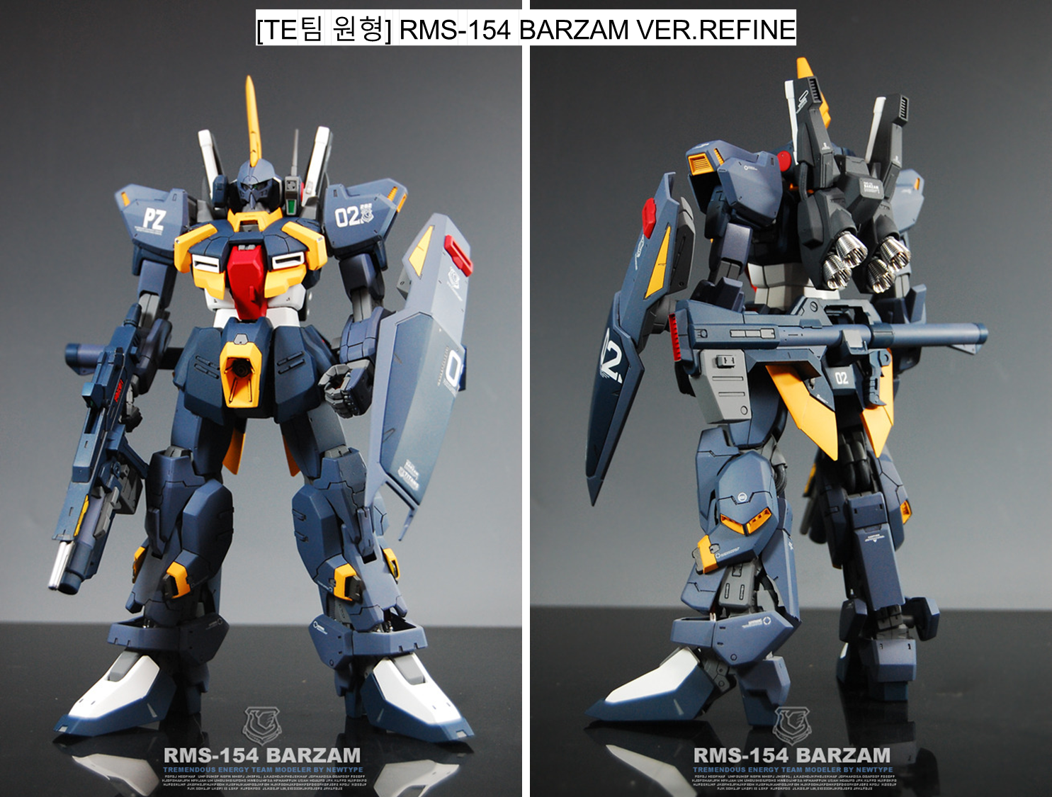 국내 원형팀에서 제작한 1:100 바잠 이미지입니다.