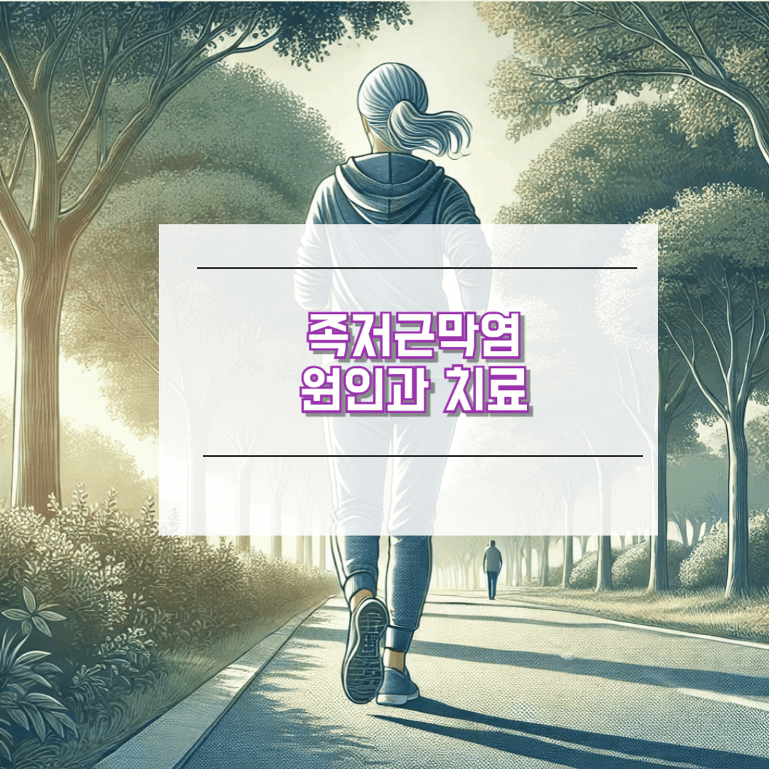 족저근막염 원인과 치료
