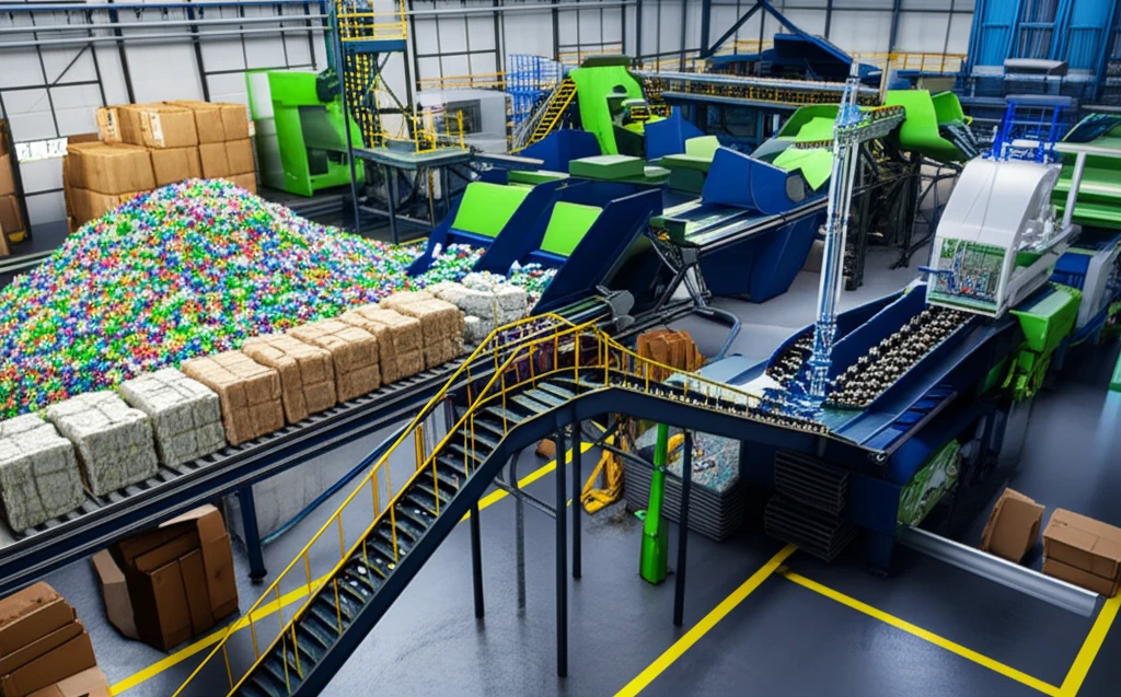 고물상 압축 포장기: 효율 증대, 수..