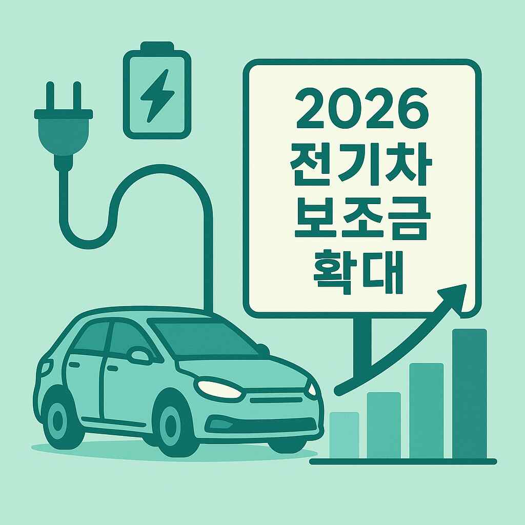 2026 전기차(EV) 보조금 확대 확정 썸네일 이미지