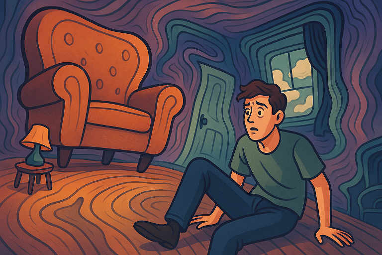 현실이 뒤틀리는 환각의 미로 알리스 증후군 (지각왜곡,공간왜상,신경오류)