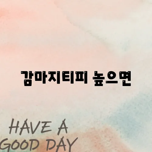 감마지티피 높으면