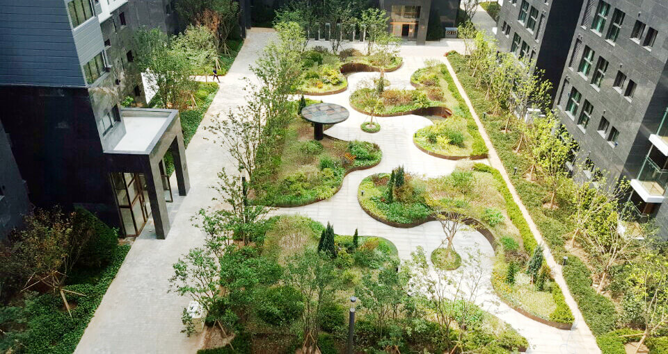 아크로리버파크 화단 사진