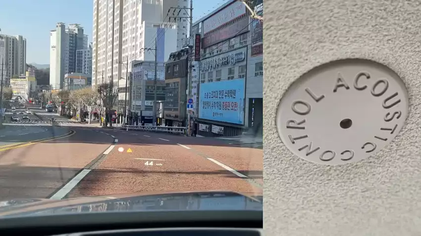 시승한 2024 G80 2.5T에 액티브 로드 노이즈 컨트롤이 적용돼 있었습니다.