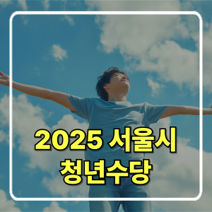2025 서울시 청년수당 추가 모집 - 지원자격,신청방법?