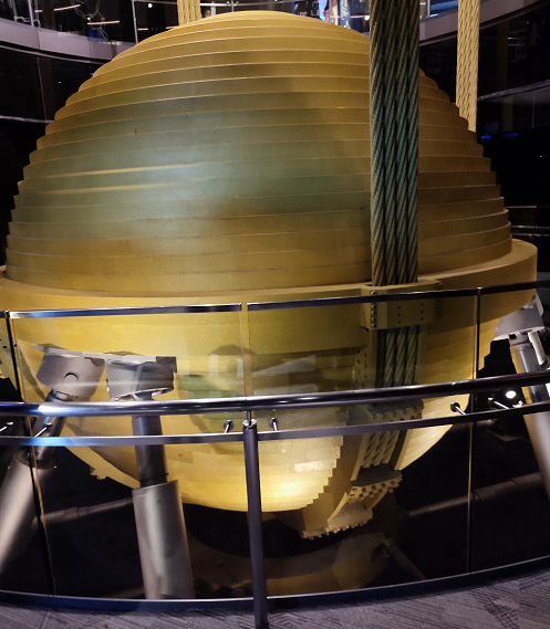 대만 여행 타이베이 101 빌딩, 댐퍼