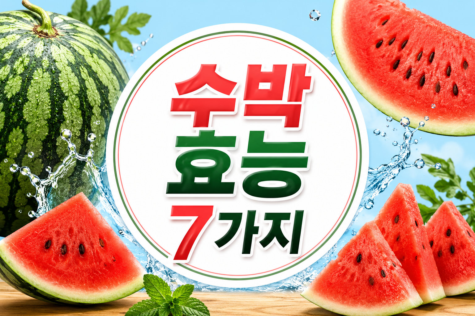 수박효능 7가지