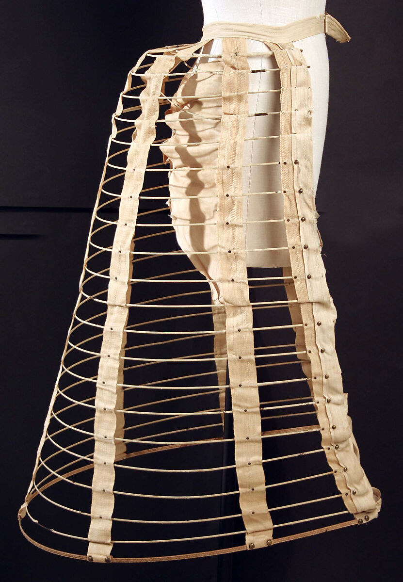 크리놀린(hoop skirt)의 원형