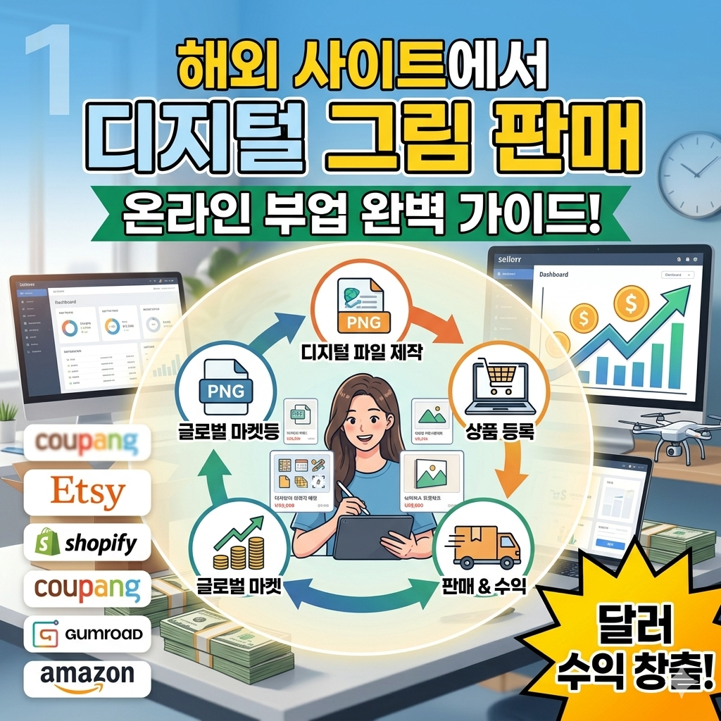 디지털 그림 판매 가능한 해외 사이트-leavework2022