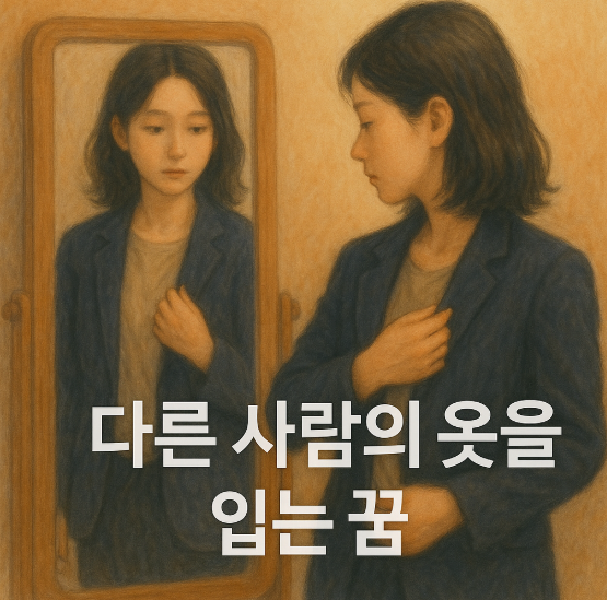 다른 사람의 옷을 입는 꿈
