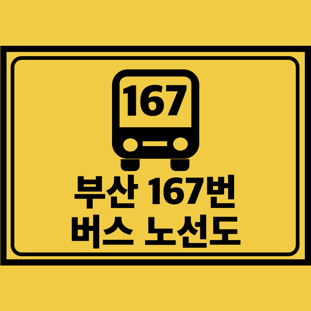 부산167번버스노선도