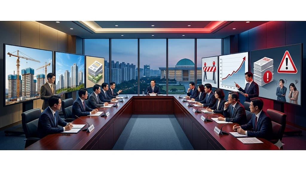 23일 부동산 종합대책과 규제 완화 쟁점