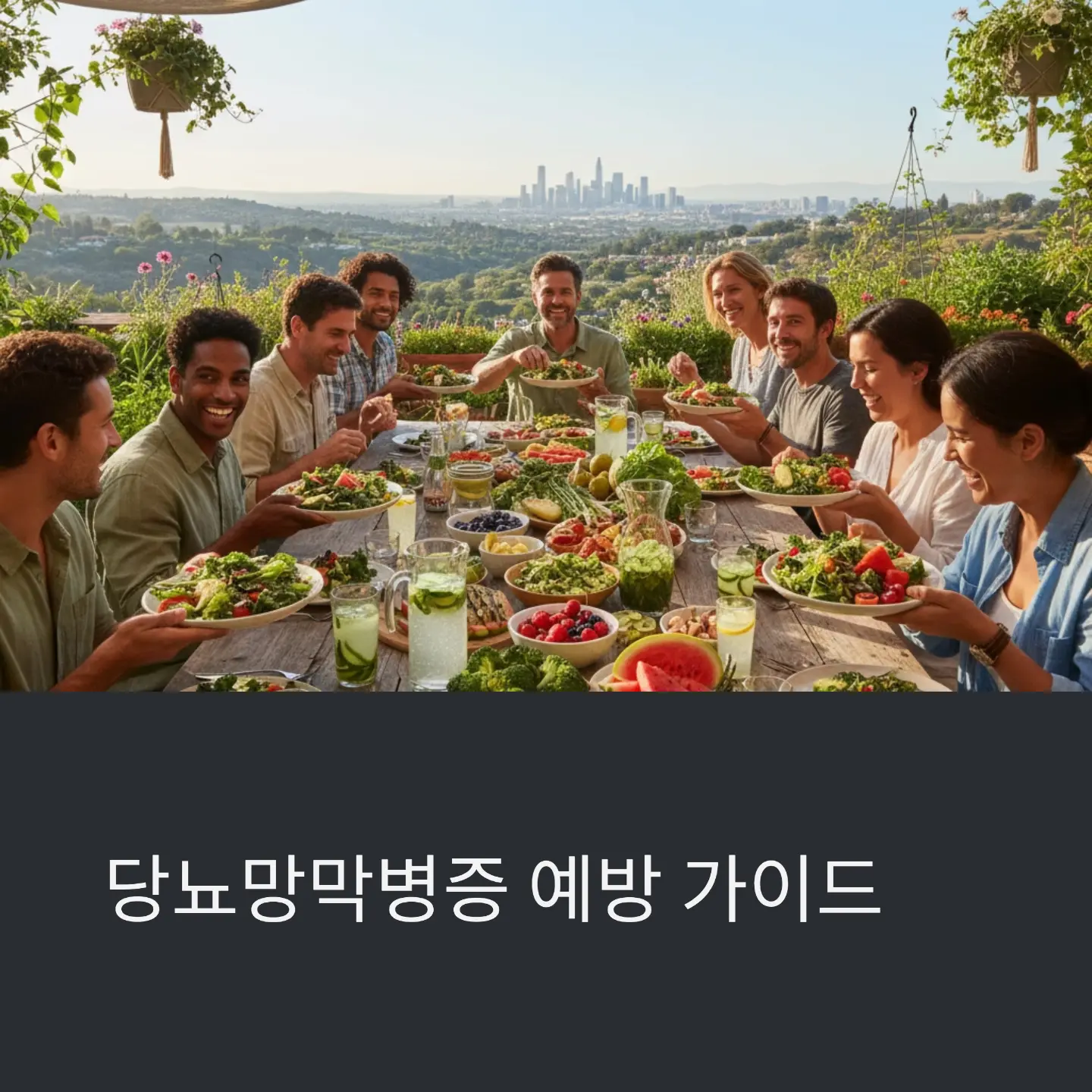 당뇨망막병증 예방, 눈 건강 지키는 음식과 생활 습관