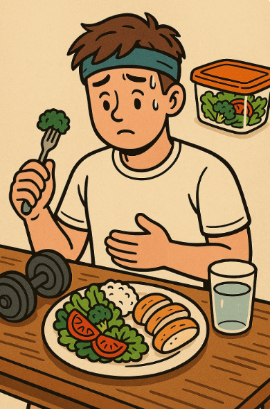 식단하는 운동초보