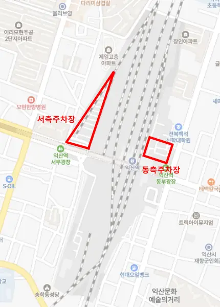 익산역-주차장
