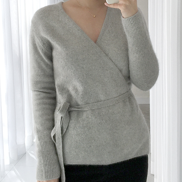 SALE vegetable 베지터블 라쿤 랩 가디건 그레이 블랙 (당일발송)