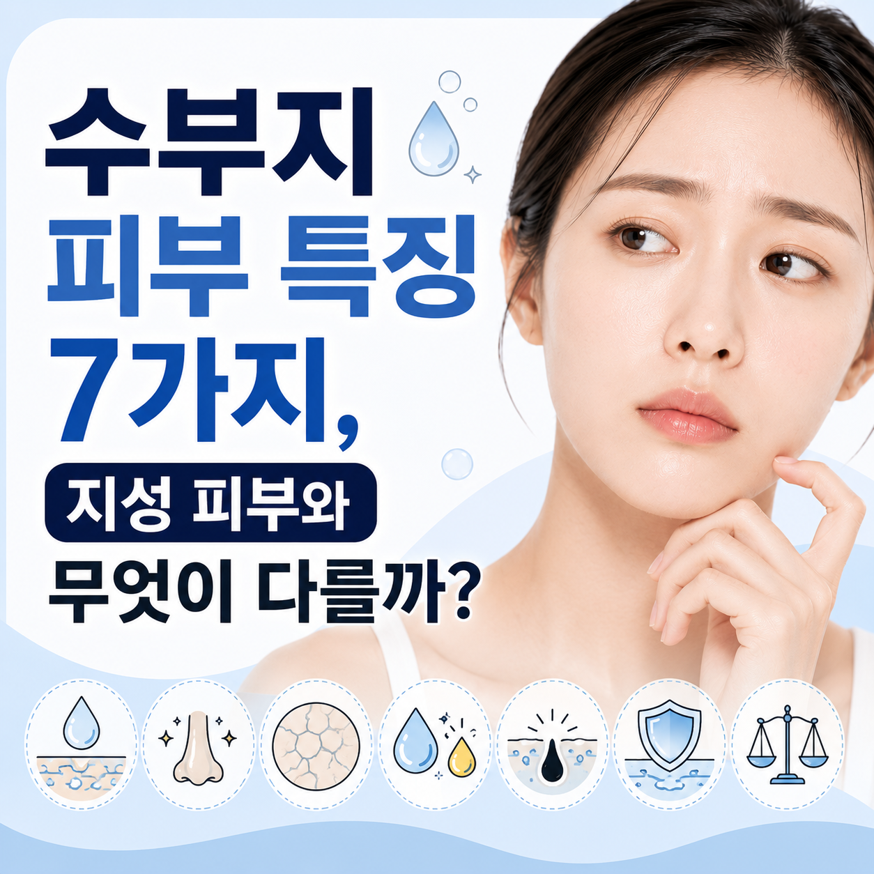 수부지 피부 특징