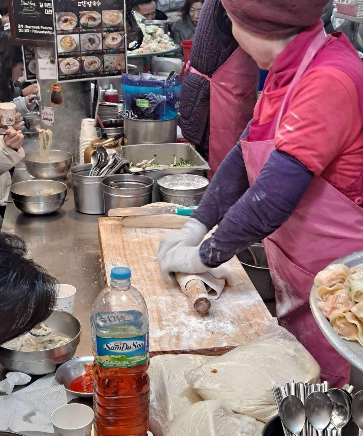 이모님 신들린 손놀림