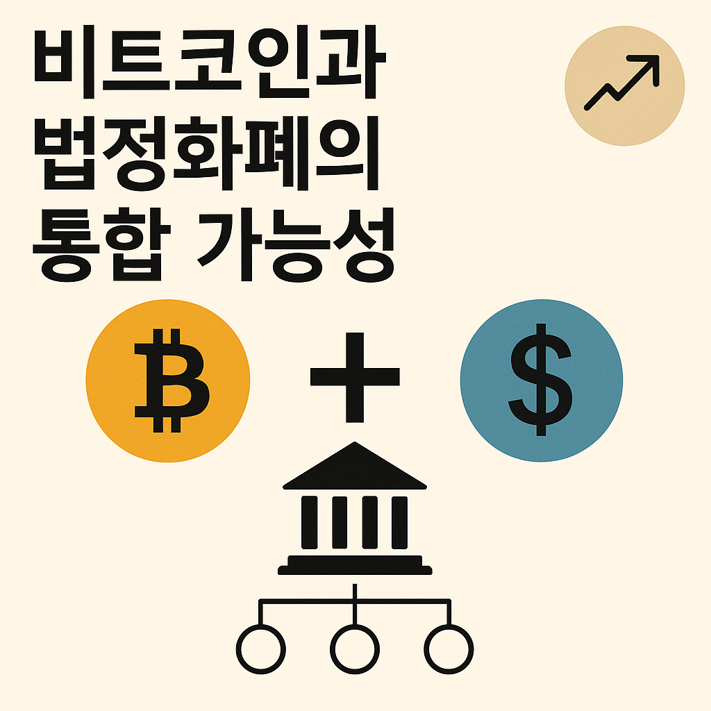 비트코인과 법정화폐의 통합 가능성