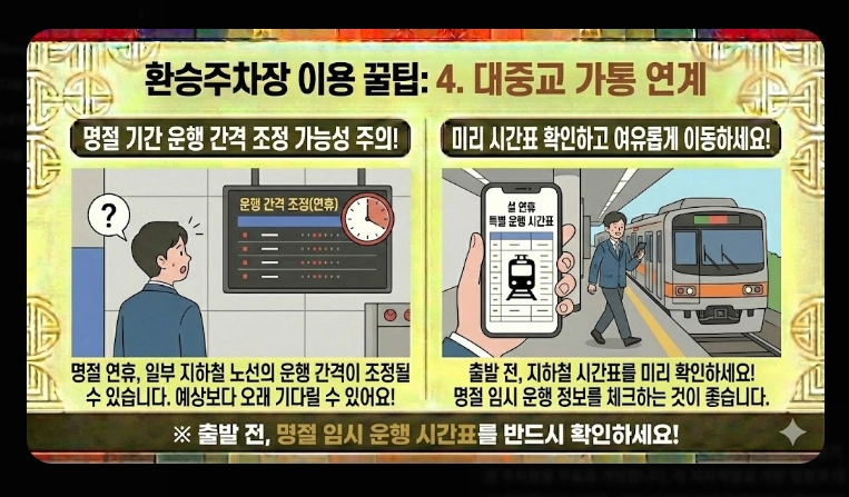 [귀성길] 주요 거점 무료주차장(2026년, 설 연휴, 서울시)(+ 환승주차장)