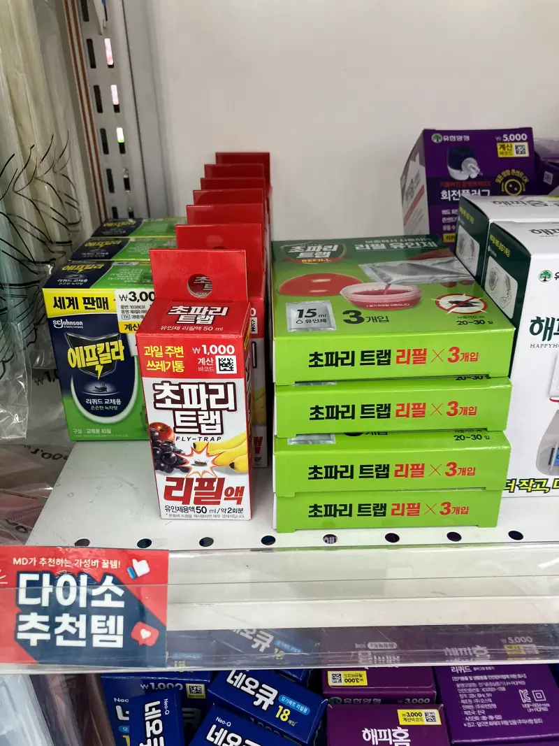 다이소-초파리-트랩