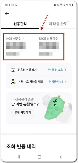 신용 점수 조회 방법 무료[nice, kcb, 토스, 카카오, 네이버]