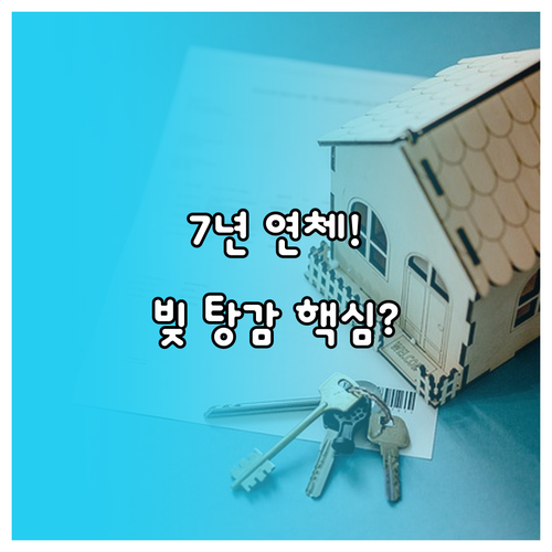 채무조정 정책의 핵심: 7년 연체·5..