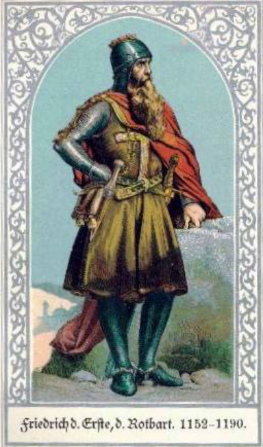 신성로마황제 프리드리히1세 바르바로사