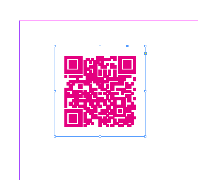 indesign-generate-QR-code-drag-frame-inside-QR-code
