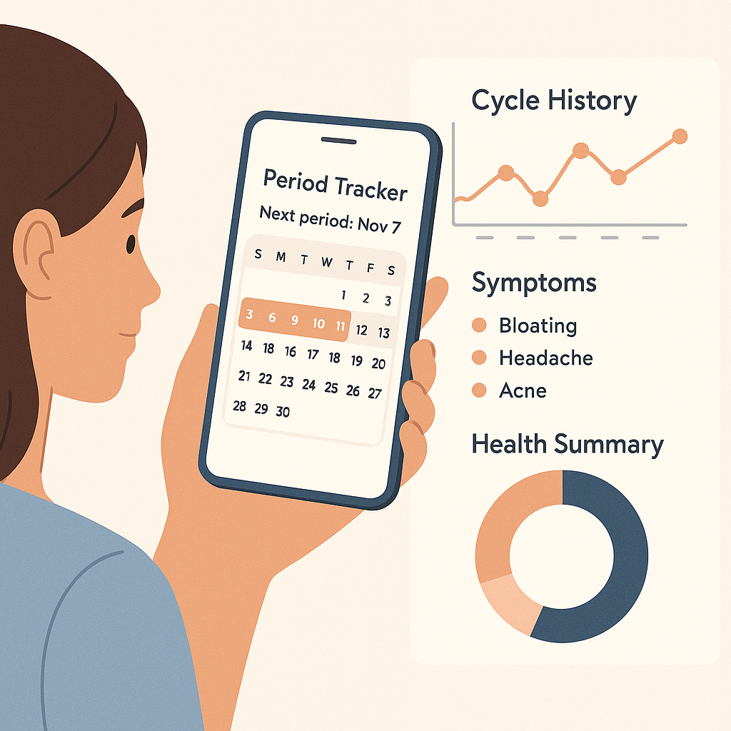 📝 생리주기 앱, 단순 캘린더가 아니라 건강관리 도구로 활용하는 법