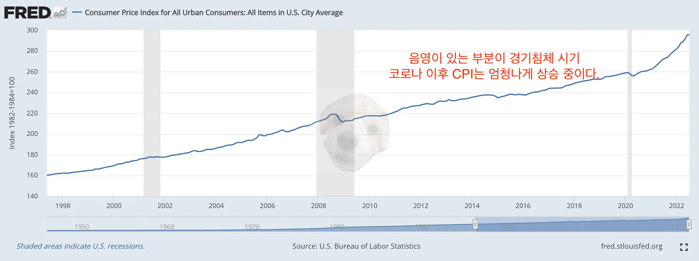 CPI 차트