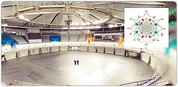 핸드볼경기장 좌석배치도4