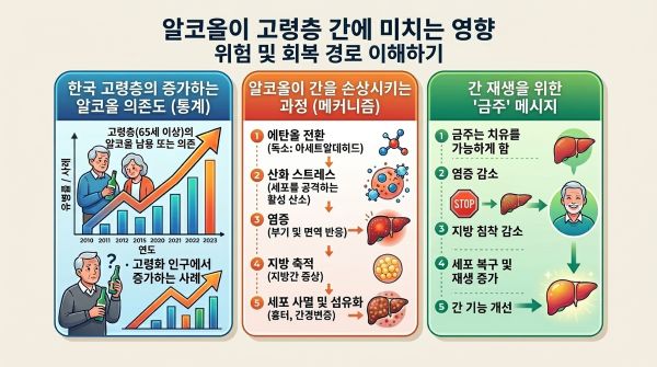 간에 대한 알코올의 영향_위험과 회복