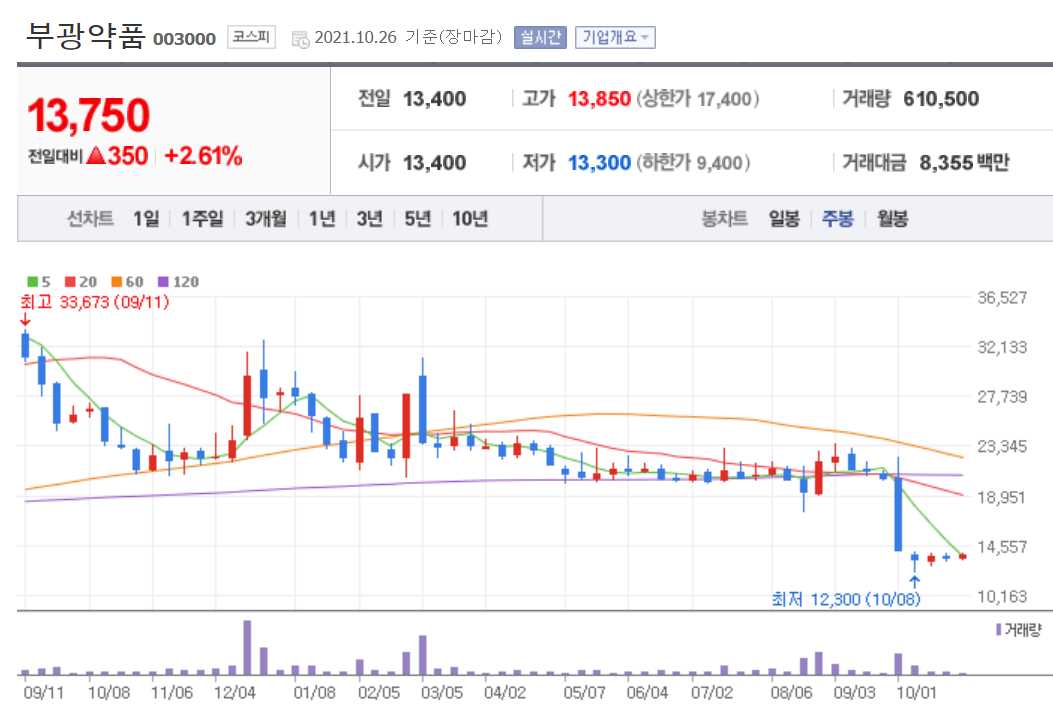 먹는 코로나치료제 관련주 대장주