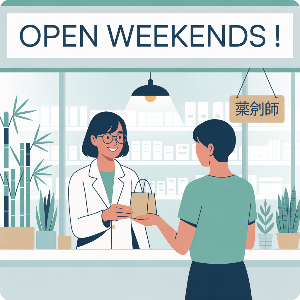 주말 문여는 약국 이미지