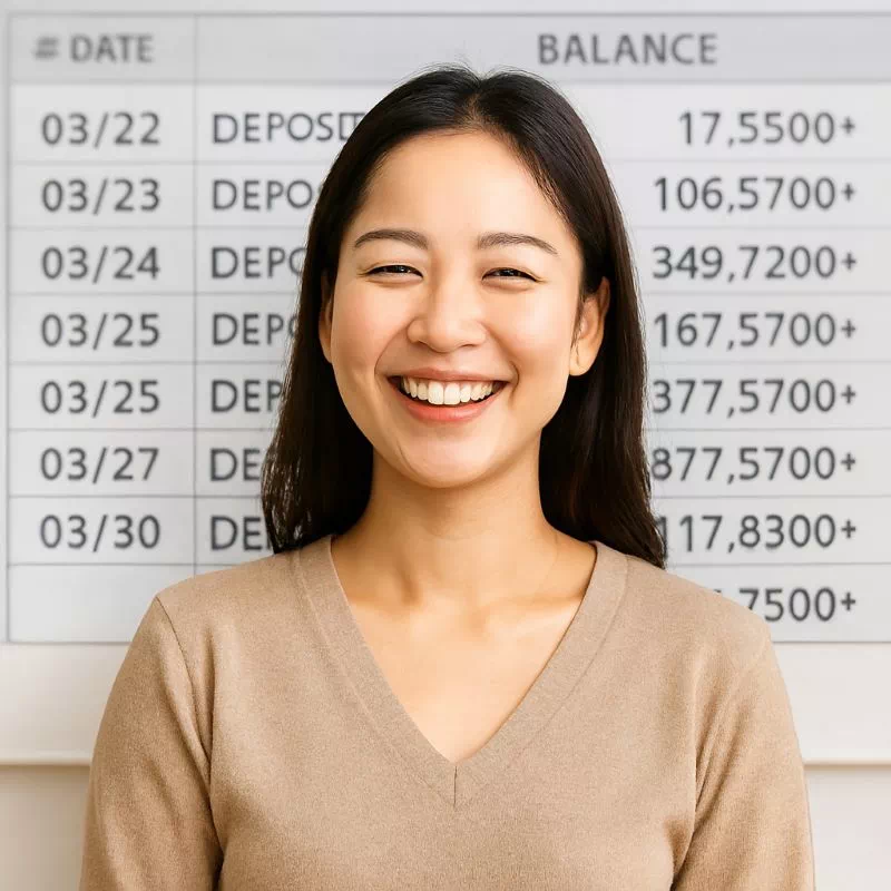 통신비 꿀팁으로 매달 3만원 이상 절약하는 사람의 미소