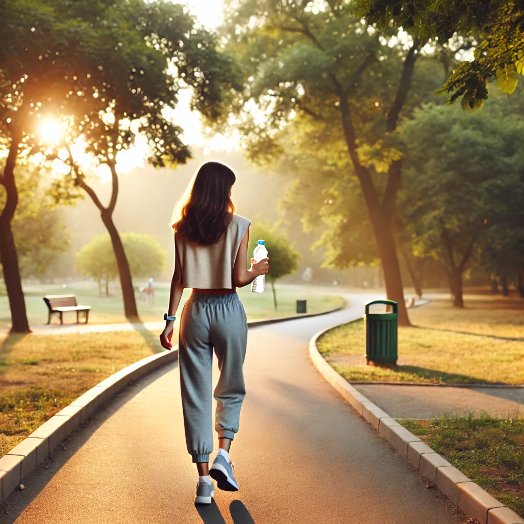 아침 산책 루틴