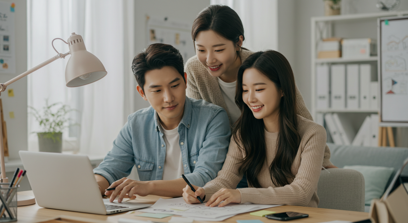 사무실 풍수지리 인테리어