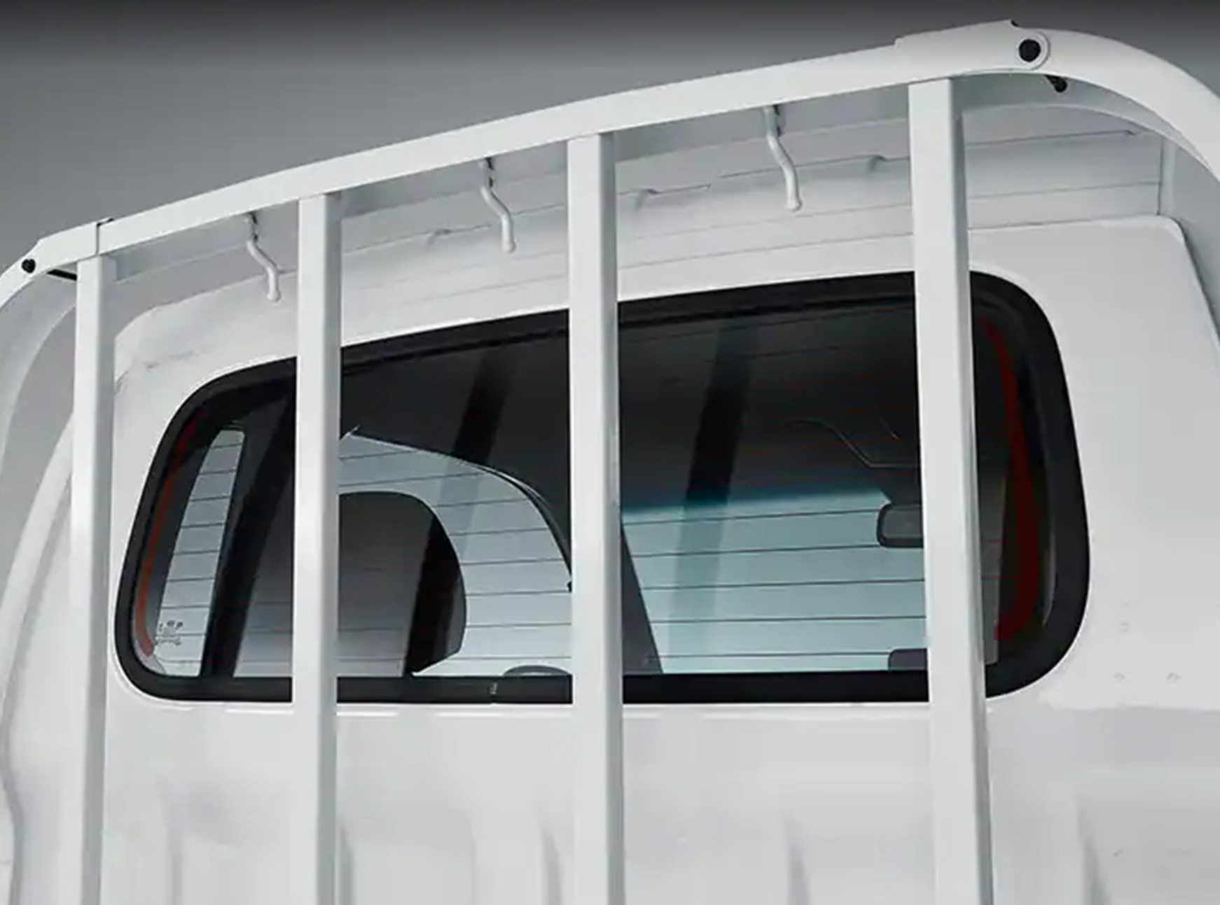 봉고 3 EV 후면부