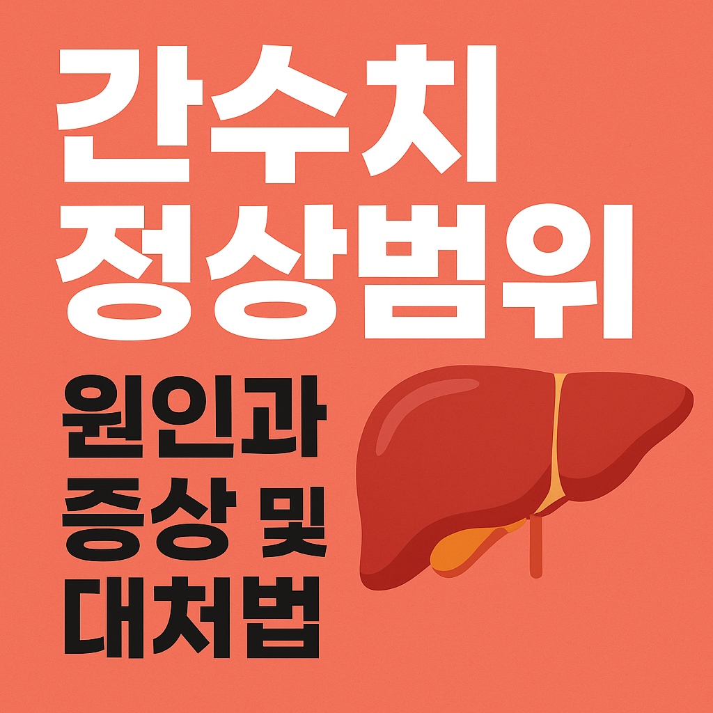 간수치 정상범위 문구 이미지