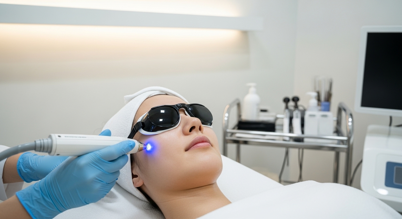 엑셀V레이저, 혈관모드, 색소모드