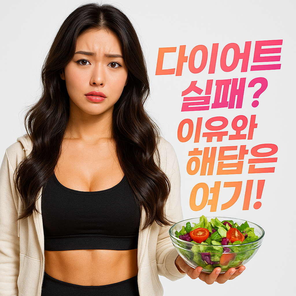 다이어트가 망하는 진짜 이유, 대처법 알려드려요