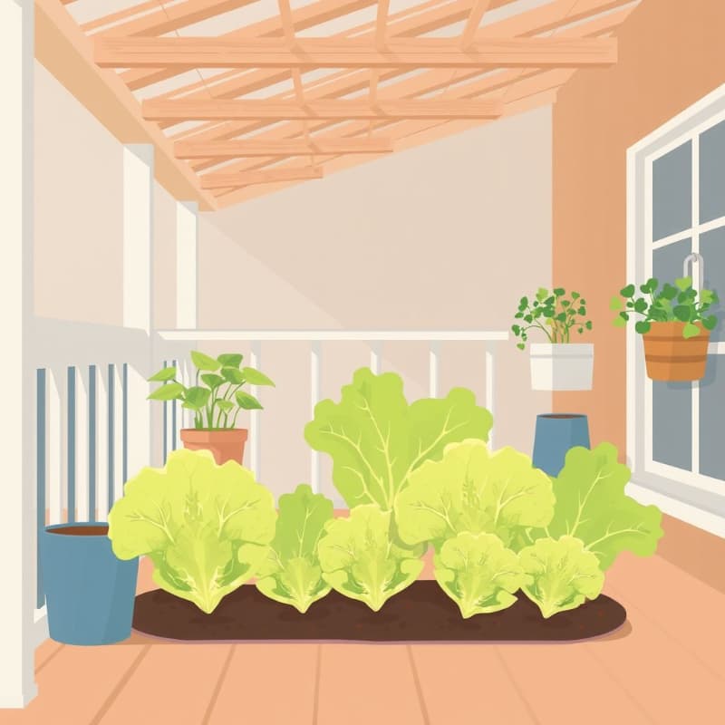 베란다 텃밭 &ndash; 실내에서도 잘 자라는 채소 추천 (계절별 가이드)