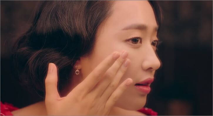 고혼진 화장품 모델 김민정 사진