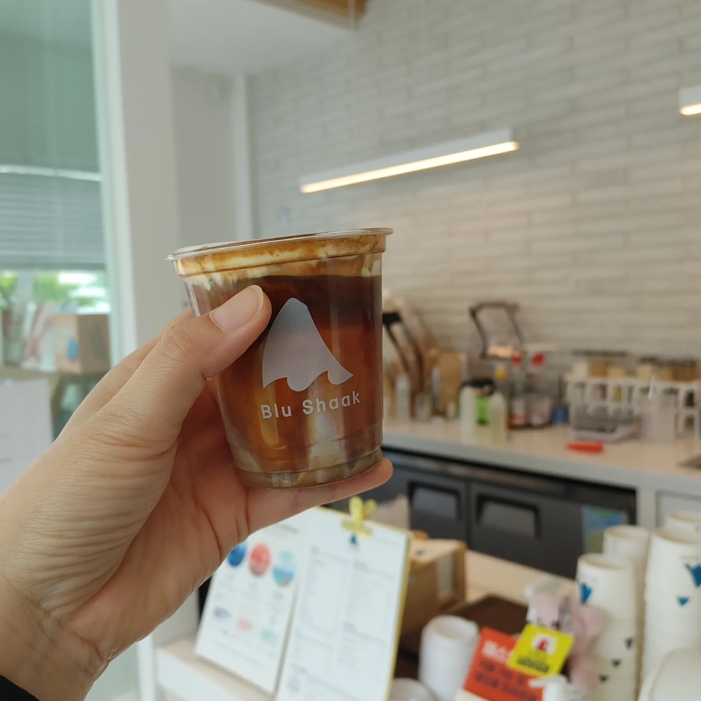 세종 카페 추천, 블루샥 세종나성점, 샥라떼